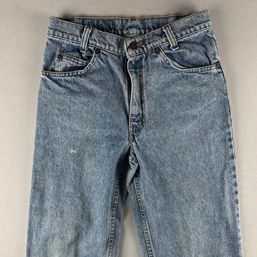 Vintage 90s Levis 550 Orange Tab Jeans USA Made Relaxed Fit 29x30 Student